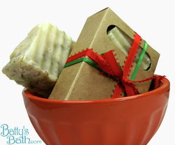Natural Castile Cold Press Soap - Limited Edition Holiday Release - Handmade with Peppermint Essential Oil