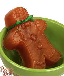 Glycerin Gingerbread Man Holiday Soap